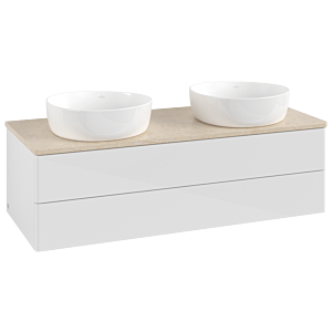 Meuble sous-vasque Villeroy &amp; Boch Antao 1200x360x500mm L24013GF avec éclairage FK/AP: GF/3