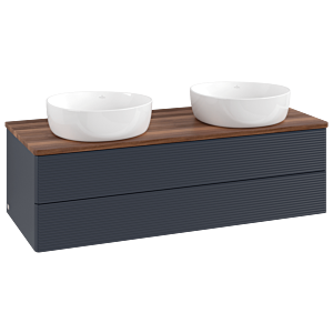 Meuble sous-vasque Villeroy &amp; Boch Antao 1200x360x500mm L24112HG avec éclairage avec structure FK/AP: HG/2