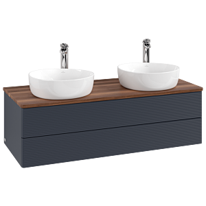 Meuble sous-vasque Villeroy &amp; Boch Antao 1200x360x500mm L24152HG avec éclairage avec structure FK/AP: HG/2