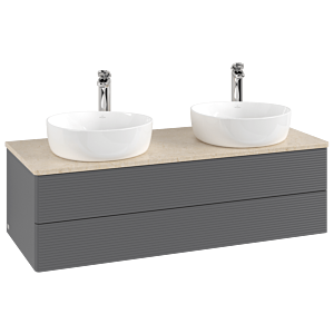 Villeroy &amp; Boch Antao meuble sous vasque 1200x360x500mm L24153GK avec éclairage avec structure FK/AP: GK/3