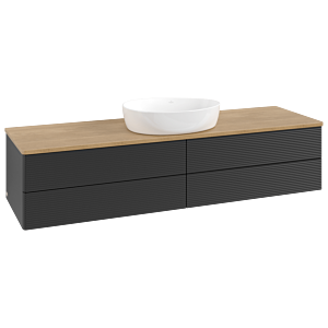 Meuble sous-vasque Villeroy &amp; Boch Antao 1600x360x500mm L25111PD avec éclairage avec structure FK/AP: PD/1