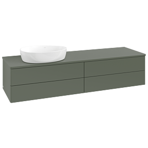 Meuble sous-vasque Villeroy &amp; Boch Antao 1600x360x500mm L26050HL avec éclairage FK/AP: HL/0
