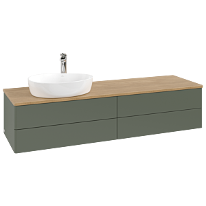 Meuble sous-vasque Villeroy &amp; Boch Antao 1600x360x500mm L26051HL avec éclairage FK/AP: HL/1