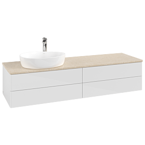 Meuble sous-vasque Villeroy &amp; Boch Antao 1600x360x500mm L26053GF avec éclairage FK/AP: GF/3