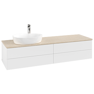 Meuble sous-vasque Villeroy &amp; Boch Antao 1600x360x500mm L26053MT avec éclairage FK/AP: MT/3