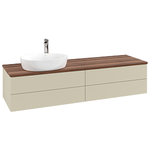 Villeroy & Boch Antao Waschtischunterschrank 1600x360x500mm L26152HJ mit Beleuchtung mit Struktur FK/AP: HJ/2