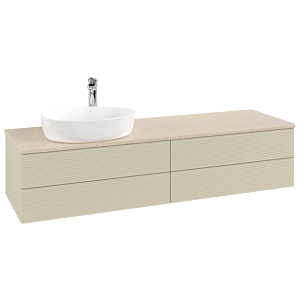 Meuble sous-vasque Villeroy &amp; Boch Antao 1600x360x500mm L26153HJ avec éclairage avec structure FK/AP: HJ/3