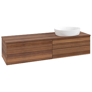 Meuble sous-vasque Villeroy &amp; Boch Antao 1600x360x500mm L27012HM avec éclairage FK/AP: HM/2