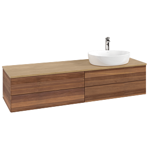 Villeroy & Boch Antao Waschtischunterschrank 1600x360x500mm L27051HM mit Beleuchtung FK/AP: HM/1