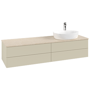 Villeroy &amp; Boch Antao vanity unit 1600x360x500mm L27053HJ with lighting FK/AP: HJ/3