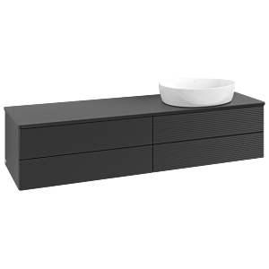 Villeroy & Boch Antao Waschtischunterschrank 1600x360x500mm L27150PD mit Beleuchtung mit Struktur FK/AP: PD/0