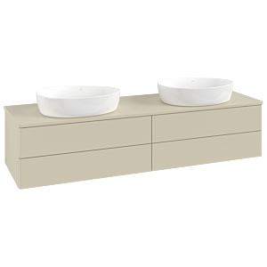 Villeroy &amp; Boch Antao vanity unit 1600x360x500mm L28010HJ with lighting FK/AP: HJ/0