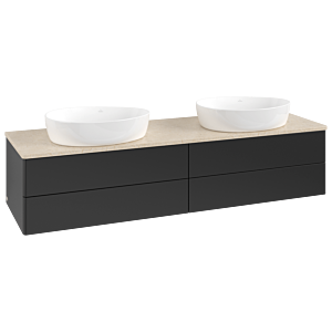 Villeroy & Boch Antao Waschtischunterschrank 1600x360x500mm L28013PD mit Beleuchtung FK/AP: PD/3