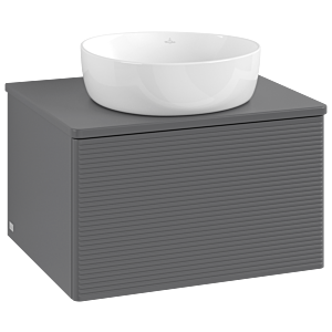 Villeroy &amp; Boch Antao vanity unit 600x360x500mm L29110GK with lighting with structure FK/AP: GK/0