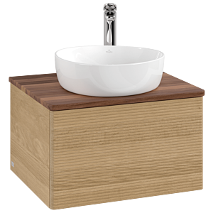Meuble sous-vasque Villeroy &amp; Boch Antao 600x360x500mm L29152HN avec éclairage avec structure FK/AP: HN/2