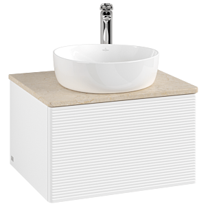 Villeroy & Boch Antao Waschtischunterschrank 600x360x500mm L29153MT mit Beleuchtung mit Struktur FK/AP: MT/3