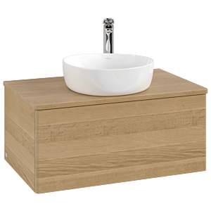 Meuble sous-vasque Villeroy &amp; Boch Antao 800x360x500mm L30051HN avec éclairage FK/AP: HN/1