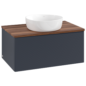 Villeroy & Boch Antao Waschtischunterschrank 800x360x500mm L30112HG mit Beleuchtung mit Struktur FK/AP: HG/2