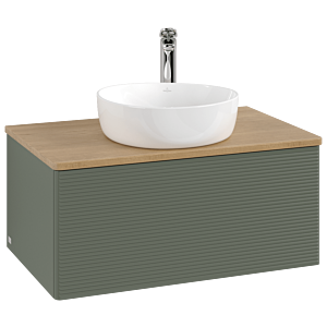 Villeroy & Boch Antao Waschtischunterschrank 800x360x500mm L30151HL mit Beleuchtung mit Struktur FK/AP: HL/1
