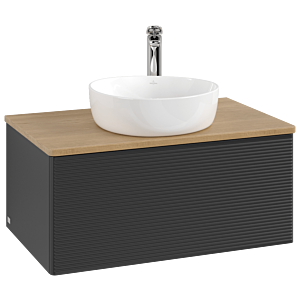 Villeroy & Boch Antao Waschtischunterschrank 800x360x500mm L30151PD mit Beleuchtung mit Struktur FK/AP: PD/1