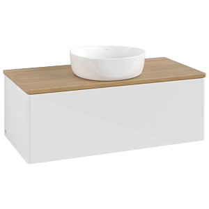 Meuble sous-vasque Villeroy &amp; Boch Antao 1000x360x500mm L31011GF avec éclairage FK/AP: GF/1