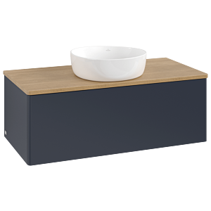 Meuble sous-vasque Villeroy &amp; Boch Antao 1000x360x500mm L31011HG avec éclairage FK/AP: HG/1
