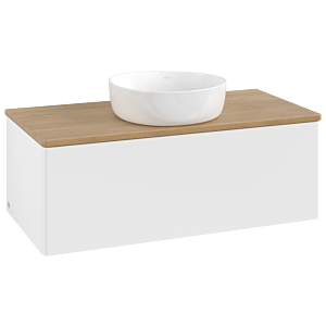 Villeroy & Boch Antao Waschtischunterschrank 1000x360x500mm L31011MT mit Beleuchtung FK/AP: MT/1