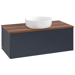 Villeroy &amp; Boch Antao vanity unit 1000x360x500mm L31012HG with lighting FK/AP: HG/2