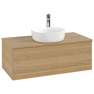 Meuble sous-vasque Villeroy &amp; Boch Antao 1000x360x500mm L31051HN avec éclairage FK/AP: HN/1