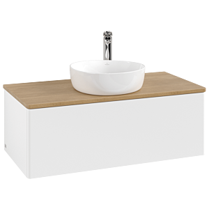 Meuble sous-vasque Villeroy &amp; Boch Antao 1000x360x500mm L31051MT avec éclairage FK/AP: MT/1