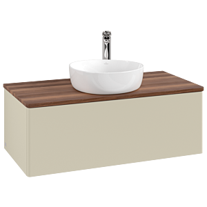 Meuble sous-vasque Villeroy &amp; Boch Antao 1000x360x500mm L31052HJ avec éclairage FK/AP: HJ/2