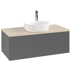 Meuble sous-vasque Villeroy &amp; Boch Antao 1000x360x500mm L31053GK avec éclairage FK/AP: GK/3