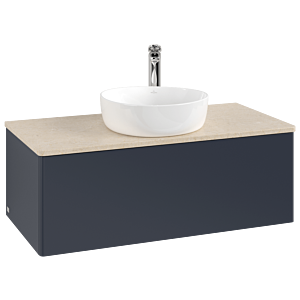 Meuble sous-vasque Villeroy &amp; Boch Antao 1000x360x500mm L31053HG avec éclairage FK/AP: HG/3