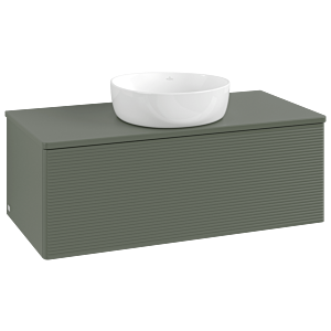 Villeroy & Boch Antao Waschtischunterschrank 1000x360x500mm L31110HL mit Beleuchtung mit Struktur FK/AP: HL/0