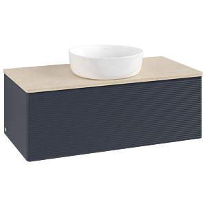 Villeroy &amp; Boch Antao vanity unit 1000x360x500mm L31113HG with lighting with structure FK/AP: HG/3