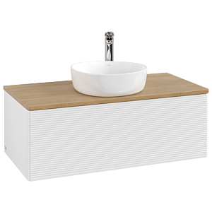 Villeroy &amp; Boch Antao vanity unit 1000x360x500mm L31151GF with lighting with structure FK/AP: GF/1
