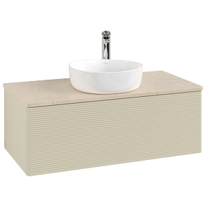 Villeroy & Boch Antao Waschtischunterschrank 1000x360x500mm L31153HJ mit Beleuchtung mit Struktur FK/AP: HJ/3