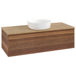 Meuble sous-vasque Villeroy &amp; Boch Antao 1200x360x500mm L32011HM avec éclairage FK/AP: HM/1