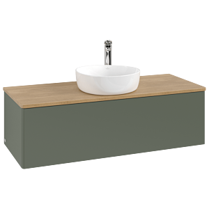 Meuble sous-vasque Villeroy &amp; Boch Antao 1200x360x500mm L32051HL avec éclairage FK/AP: HL/1