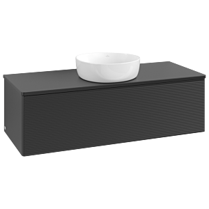 Villeroy & Boch Antao Waschtischunterschrank 1200x360x500mm L32110PD mit Beleuchtung mit Struktur FK/AP: PD/0