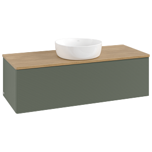 Villeroy & Boch Antao Waschtischunterschrank 1200x360x500mm L32111HL mit Beleuchtung mit Struktur FK/AP: HL/1