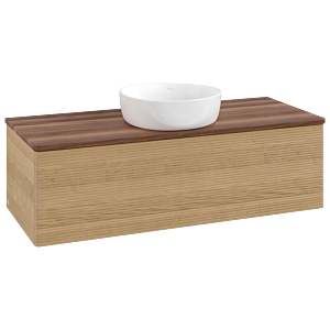 Villeroy & Boch Antao Waschtischunterschrank 1200x360x500mm L32112HN mit Beleuchtung mit Struktur FK/AP: HN/2