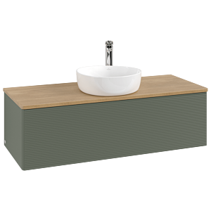 Villeroy & Boch Antao Waschtischunterschrank 1200x360x500mm L32151HL mit Beleuchtung mit Struktur FK/AP: HL/1