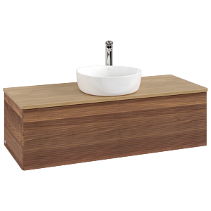 Villeroy & Boch Antao Waschtischunterschrank 1200x360x500mm L32151HM mit Beleuchtung mit Struktur FK/AP: HM/1