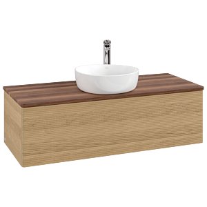 Villeroy & Boch Antao Waschtischunterschrank 1200x360x500mm L32152HN mit Beleuchtung mit Struktur FK/AP: HN/2