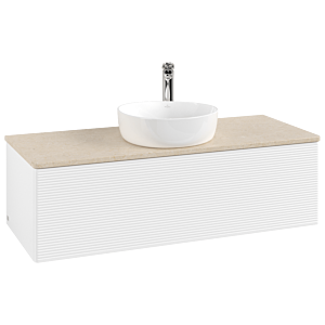 Meuble sous-vasque Villeroy &amp; Boch Antao 1200x360x500mm L32153MT avec éclairage avec structure FK/AP: MT/3