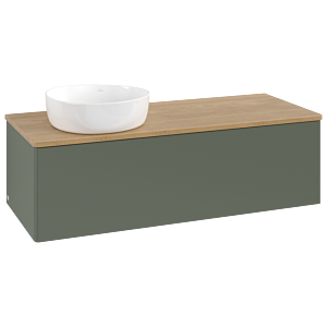 Meuble sous-vasque Villeroy &amp; Boch Antao 1200x360x500mm L33011HL avec éclairage FK/AP: HL/1