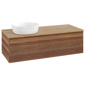 Villeroy &amp; Boch Antao vanity unit 1200x360x500mm L33011HM with lighting FK/AP: HM/1