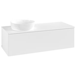 Meuble sous-vasque Villeroy &amp; Boch Antao 1200x360x500mm L33050MT avec éclairage FK/AP: MT/0
