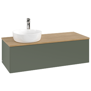 Meuble sous-vasque Villeroy &amp; Boch Antao 1200x360x500mm L33051HL avec éclairage FK/AP: HL/1